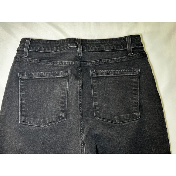 L.L. Bean Women's Classic Fit Pants Size 10 Black Workwear Minimalist Capsule - Picture 3 of 4